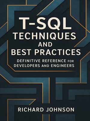 cover image of T-SQL Techniques and Best Practices